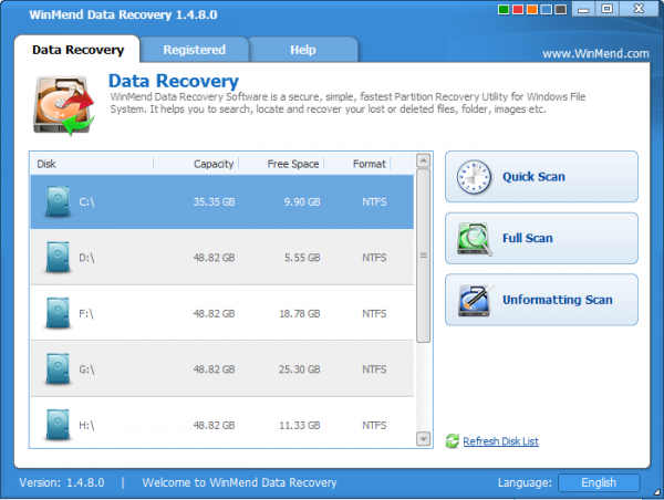 WinMend Data Recovery দিয়ে ফিরিয়ে নিয়ে আসুন আপনার ফরম্যাট হয়ে যাওয়া ড্রাইভ এর সব ফাইল !