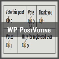 ওয়ার্ডপ্রেস সাইটের বিভিন্ন পোস্টে পাঠকদের ভোট দেওয়ার সুবিধা করে দিন