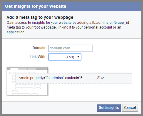 get insights for website