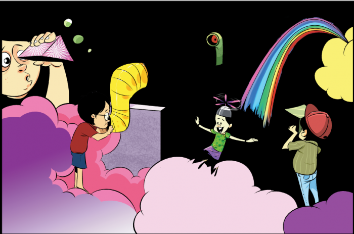 ছেলেমেয়েগুলো আকাশ সমান স্বপ্ন নিয়ে ছুটে চলে!!