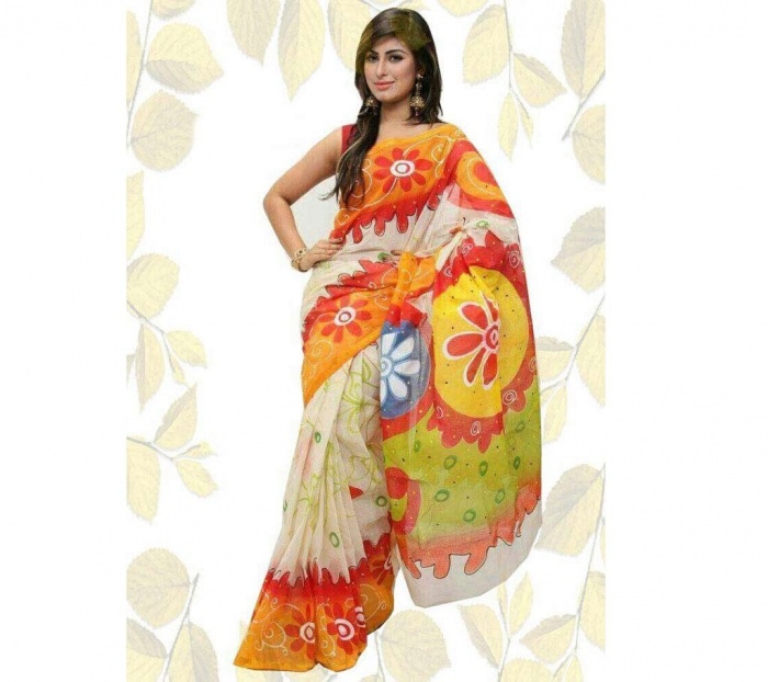 সাধ্যের মধ্যেই কিনুন প্রিয়জনের জন্য বৈশাখী শাড়ি আজকেরডিলের বৈশাখী শাড়ির হাট