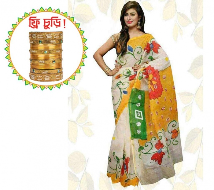 বৈশাখে শাড়ি কিনলে চুড়ি ফ্রি!