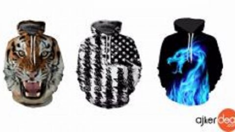 শীত ফ্যাশনে আনকমন থ্রিডি হুডি!