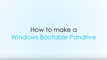 পেনড্রাইভ দিয়ে কম্পিউটারে উইন্ডোজ দেওয়ার পদ্ধতি (ভিডিও টিউন)