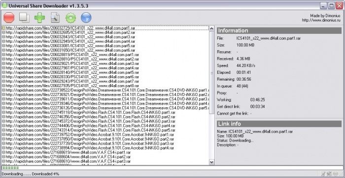 Universal Share Downloader