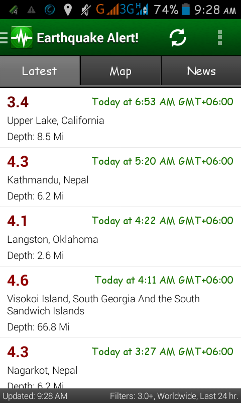 আমাদের দেশে যেইভাবে ভুমিকম্পন হচ্ছে তাই আজ আপনাদের সামনে নিয়ে আসলাম ভূমিকম্পের নতুন অ্যাপ Earth Quake Alert!… Download করে নিন & সবাইকে সচেতন করুন।