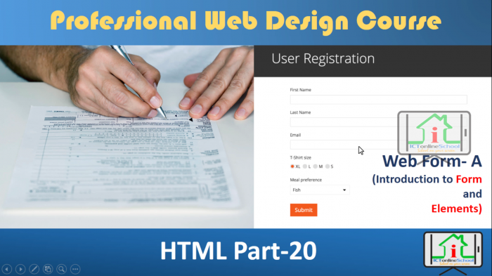 ওয়েব পেইজে ইউজার রেজিস্ট্রেশন ফর্ম তৈরির প্রাথমিক প্রস্তুতি (পর্ব-১)