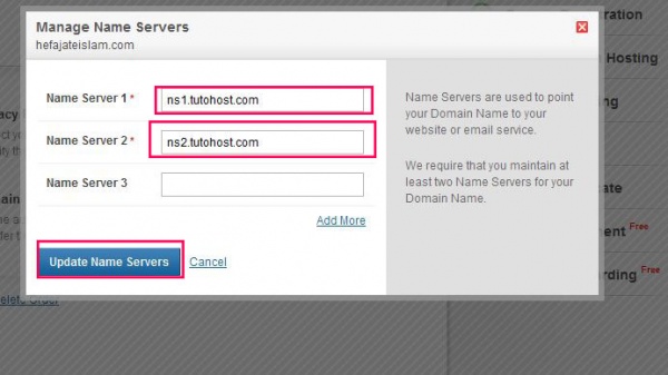 ডোমেইন প্যানেল থেকে যেভাবে ডিএনএস পরিবর্তন করবেন।
