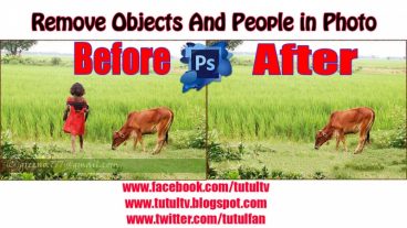ফটোশপের সাহায্যে ছবি থেকে অপ্রয়োজনীয় বস্তু নিমেষেই দূর করুন।