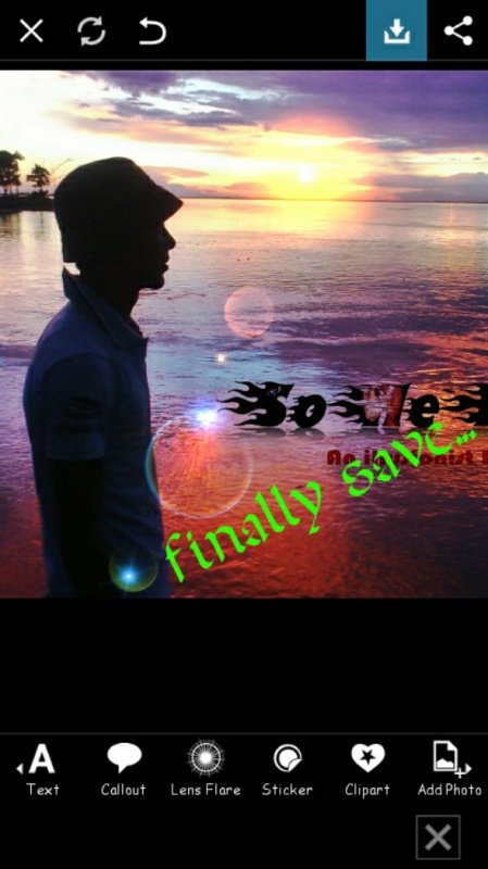 অ্যান্ড্রয়েড ফটো এডিটিং [পর্ব-০৫] :: যেভাবে ছবিতে lens flare বা সূর্যের কিরণ যোগ করবেন।