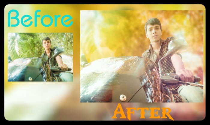 অ্যান্ড্রয়েড ফটো এডিটিং [পর্ব-১৩] :: PicsArt দিয়ে যেভাভে  ড্রামাটিক ইফেক্ট তৈরী করবেন।