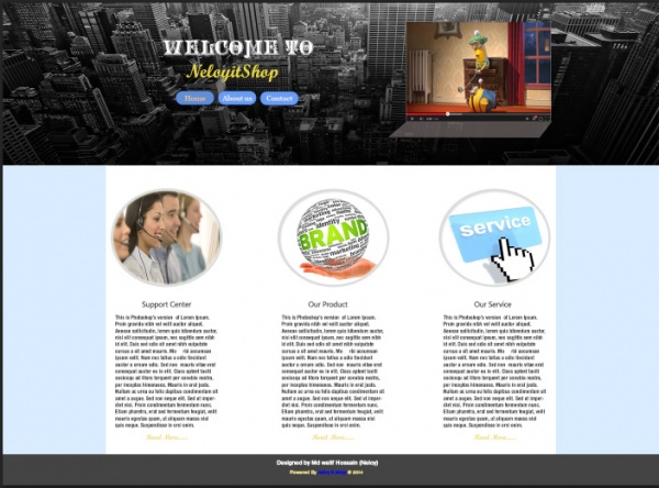 এবারের মিশন ২৯ দিনে ওয়েব ডিজাইন শিখা [শেষ পর্ব-২৯] :: পূর্নাঙ্গ ওয়েব পেজ তৈরী (পিএসডি টু এইচটি ফুটার কাস্টমাইজ ও ওয়েব ডিজাইন সম্পর্কে কিছু ম্যাসেজ)-না দেখলে ডিজাইন মিস