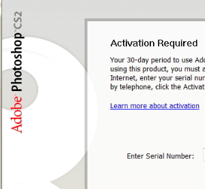Adobe Photoshop CS2 v9.0 এর সিরিয়াল কি চাই।