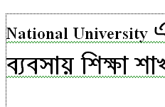 National University এর Honors Admission Test 2011-2012 ব্যবসায় শিক্ষা শাখার রেজাল্ট বের হয়েছে কিনা?