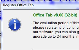 Office Tab V8.00 (32 bit) এর সিরিয়াল কী চাই, কেহ কী দিতে পরবেন?
