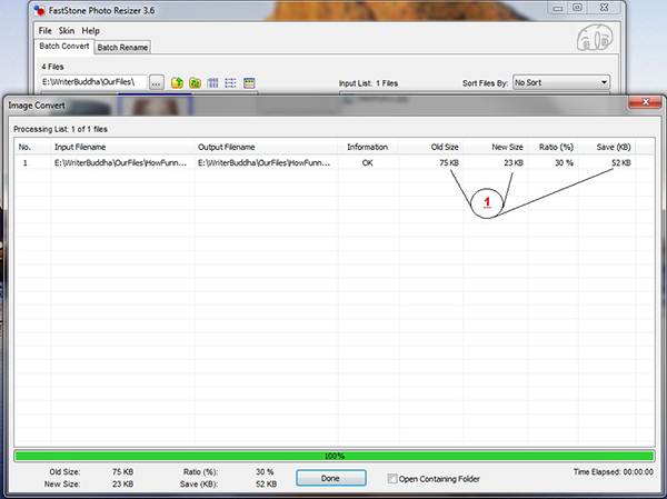 কিভাবে ব্যবহার করবেন FastStone Photo Resizer? [স্ক্রিনশট টিউটোরিয়াল]-2