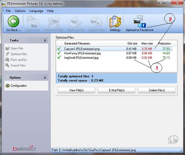 কিভাবে ব্যবহার করবো FileEminimizer? [স্ক্রিনশট টিউটোরিয়াল]-2
