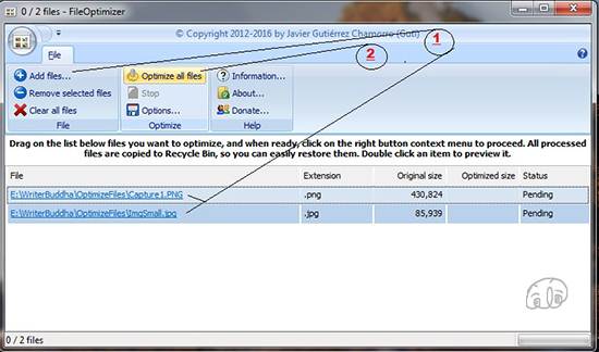 কিভাবে ব্যবহার করবো FileOptimizer? [স্ক্রিনশট টিউটোরিয়াল]-1