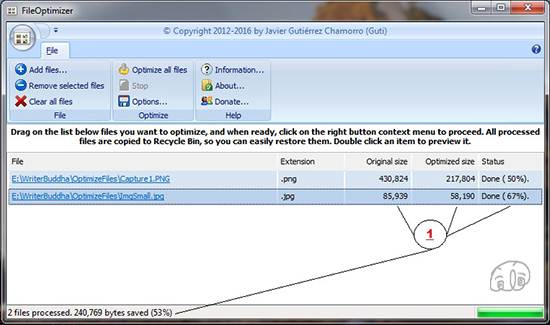 কিভাবে ব্যবহার করবো FileOptimizer? [স্ক্রিনশট টিউটোরিয়াল]-2