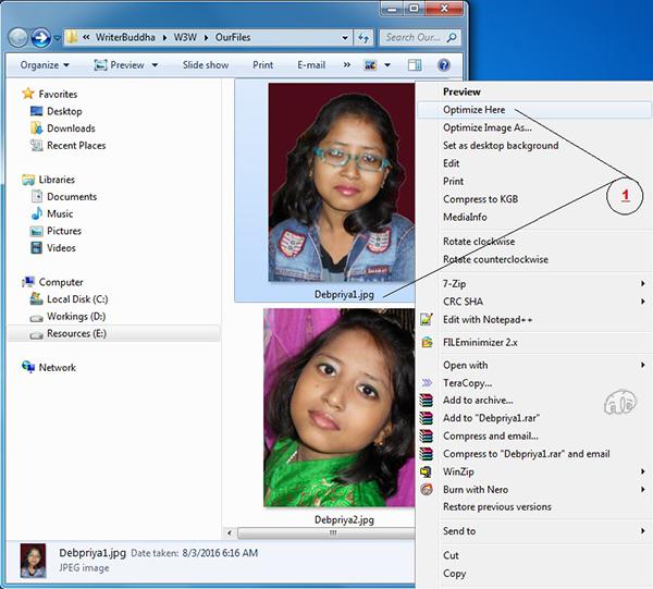 কিভাবে ব্যবহার করবো ImageOptimizer? [স্ক্রিনশট টিউটোরিয়াল]