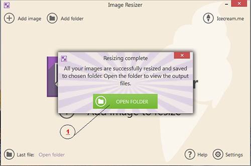 কিভাবে ব্যবহার করবো Icecream Image Resizer? [স্ক্রিনশট টিউটোরিয়াল] -3
