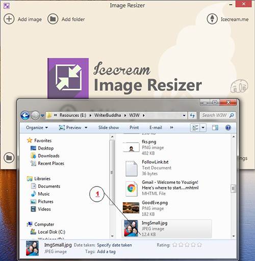 কিভাবে ব্যবহার করবো Icecream Image Resizer? [স্ক্রিনশট টিউটোরিয়াল] 