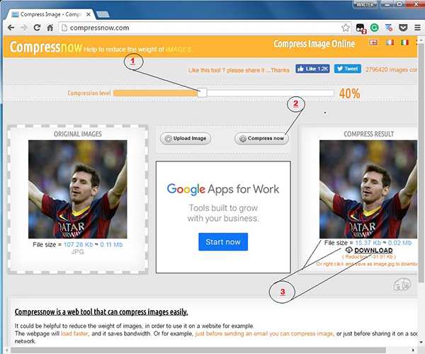 Tool #13: http://www.compressnow.com--2