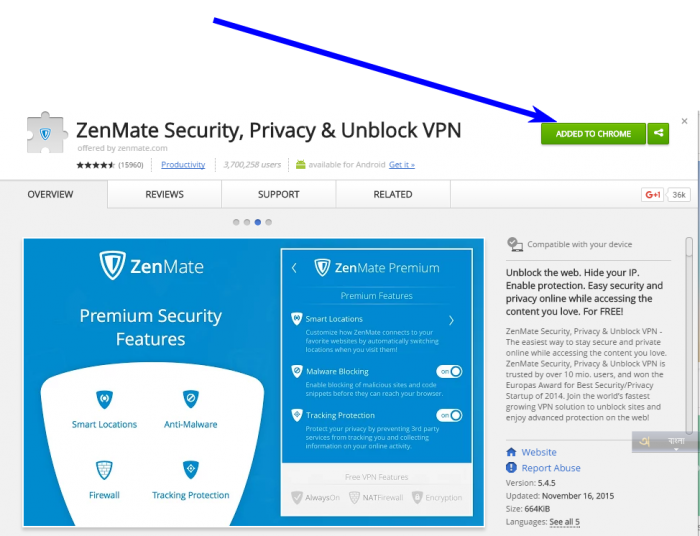 google chrome Free vpn addons