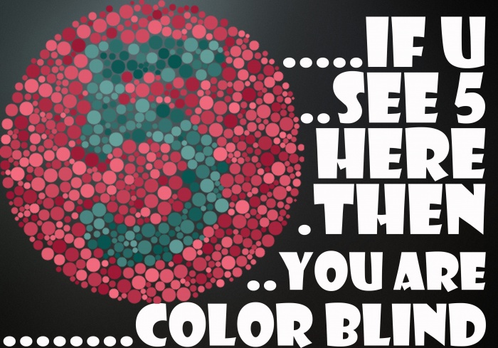 আপনি কি বর্নান্ধ?  are you color blind?