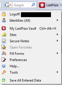 lastpassdropdown