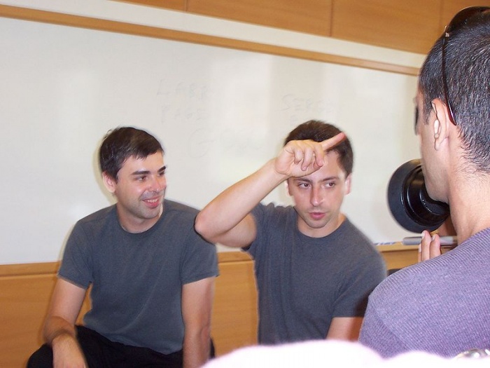 Larry Page and Sergey Brin picture_techtunes
