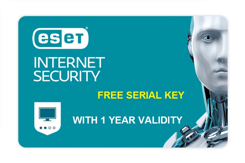 Free Download “Eset” Internet Security With 1 Year Serial Key – 2017-2018