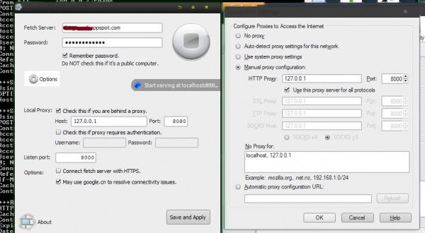 Secure-GAppProxy ইন্সটল ও ব্যবহার পদ্ধতি  ।