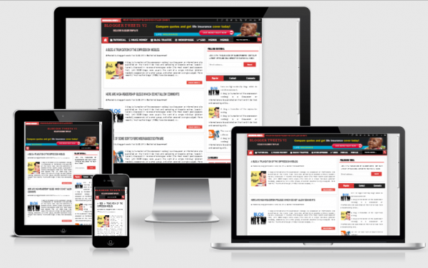 Blogger Tweets দারুন একটি ব্লগার টেম্পলেট