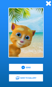 Talking Tom দিয়ে Facebook Messenger এ কথা বলুন